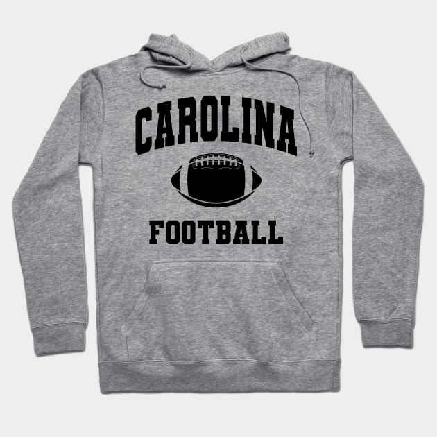 Carolina football Hoodie by Tamie